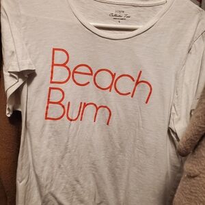J.Crew White Collector Tee